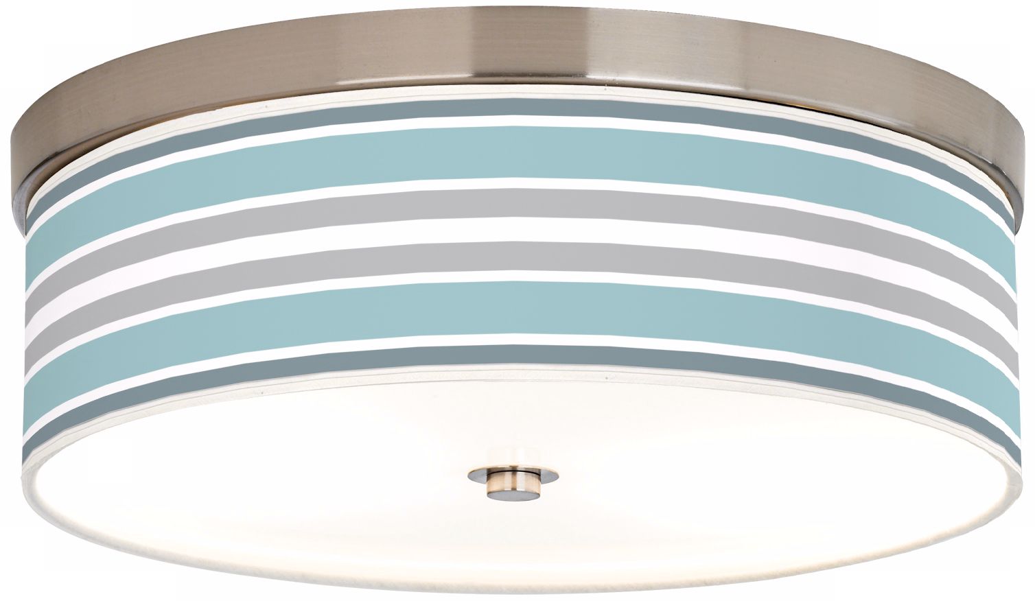 Multi Color Stripes Giclee Energy Efficient Ceiling Light 27K94