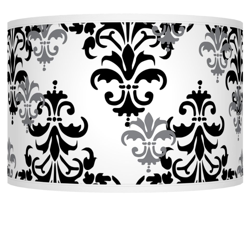 Damask Shadow Giclee Shade 12x12x8.5 (Spider)