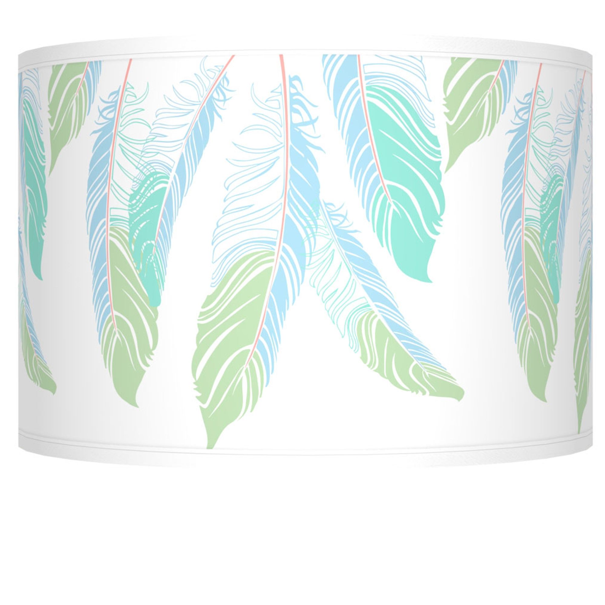 Light as a Feather Giclee Shade 12x12x8.5 (Spider)