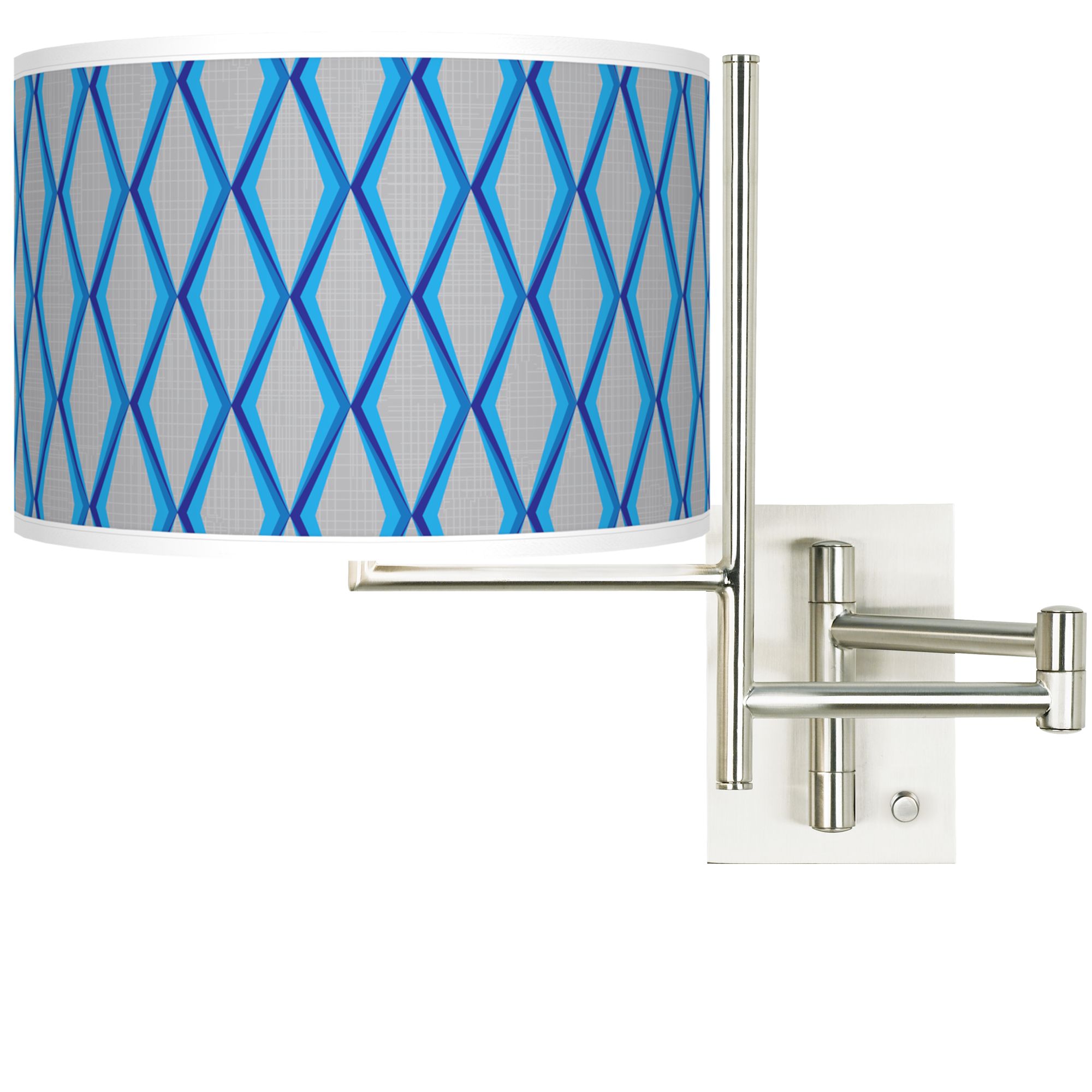 Tempo Bleu Matrix Plug-in Swing Arm Wall Light