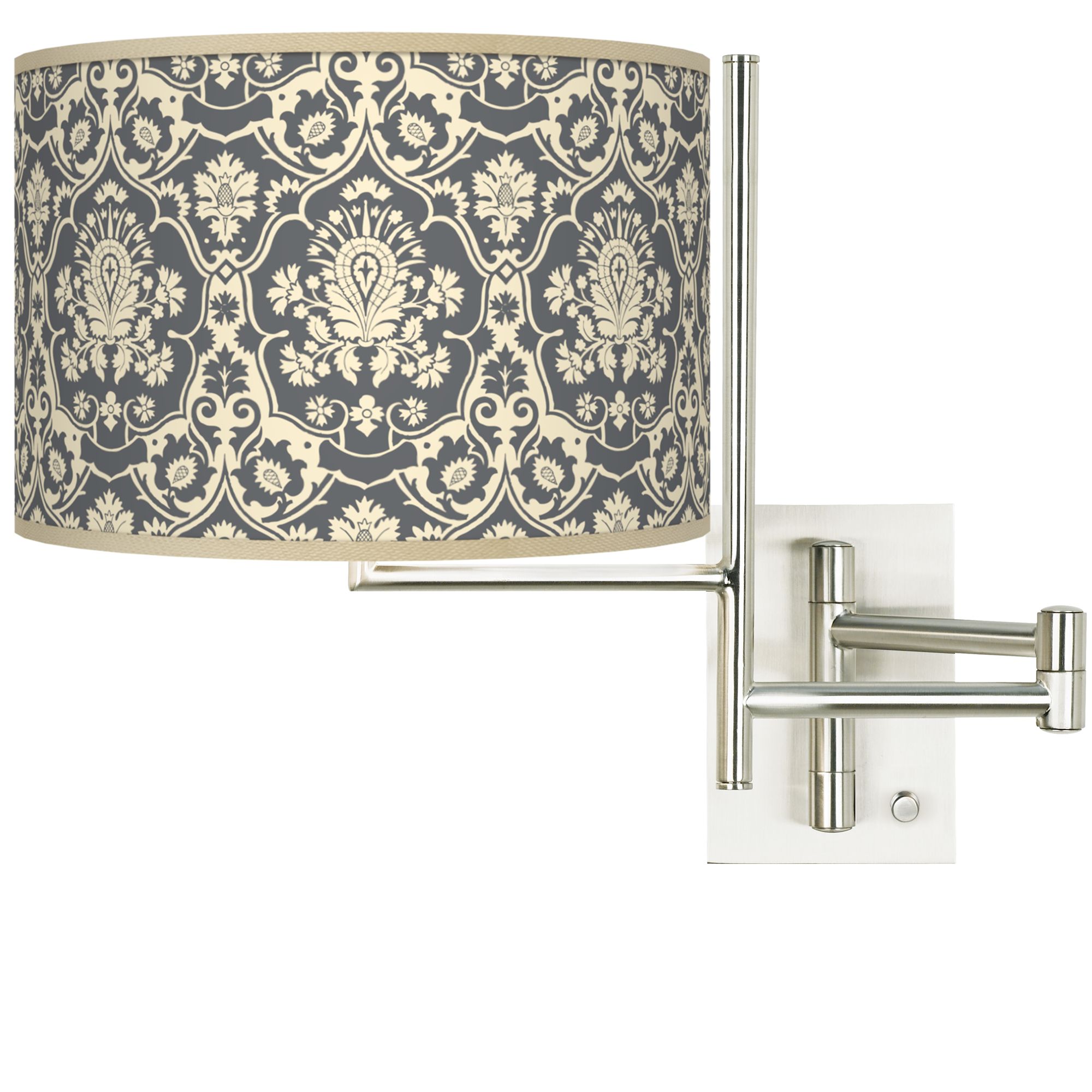 Seedling by thomaspaul Damask Plug-in Wall Light
