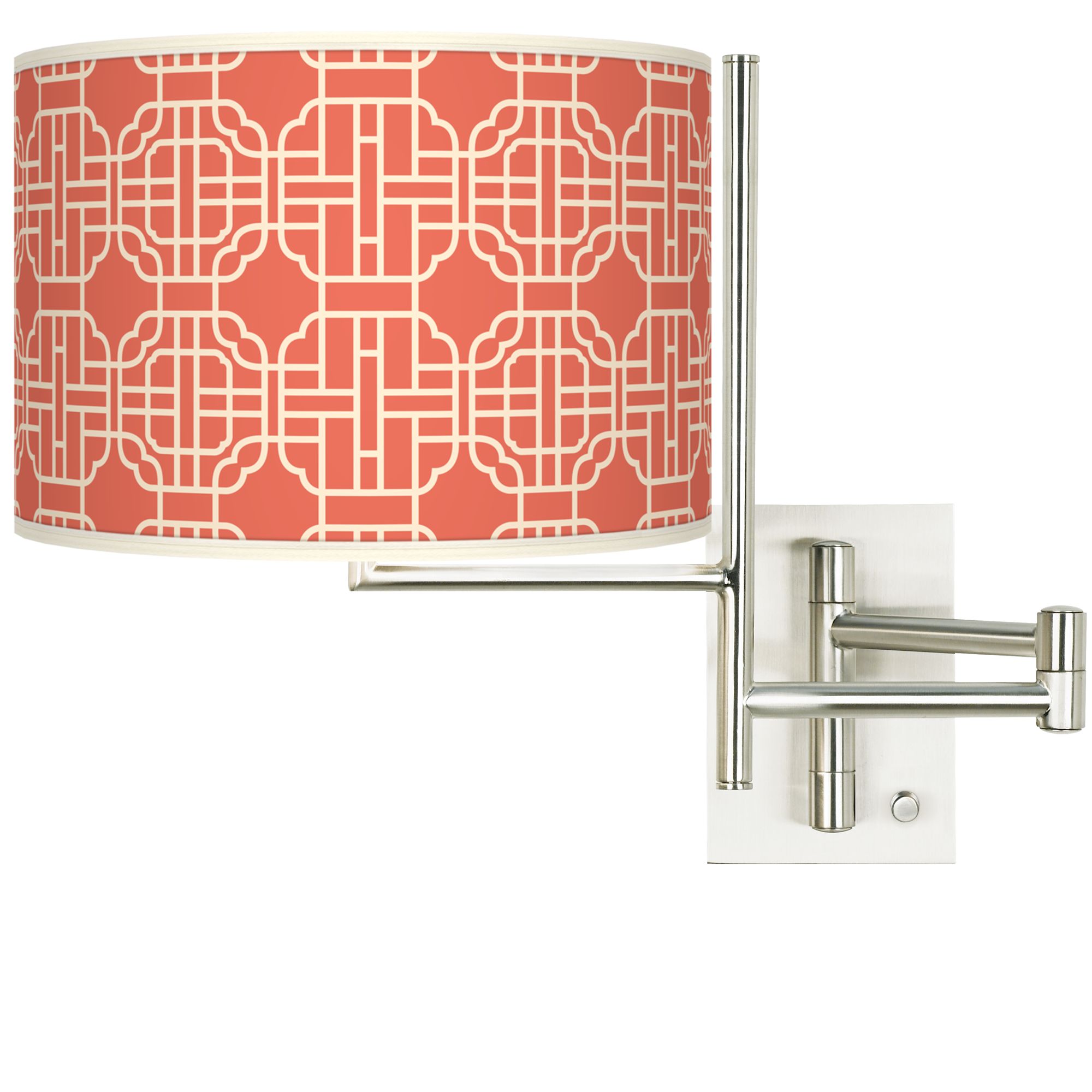 Tempo Mandarin Plug-in Swing Arm Wall Light