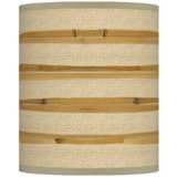 Bamboo Wrap Giclee Shade 10x10x12 (Spider)