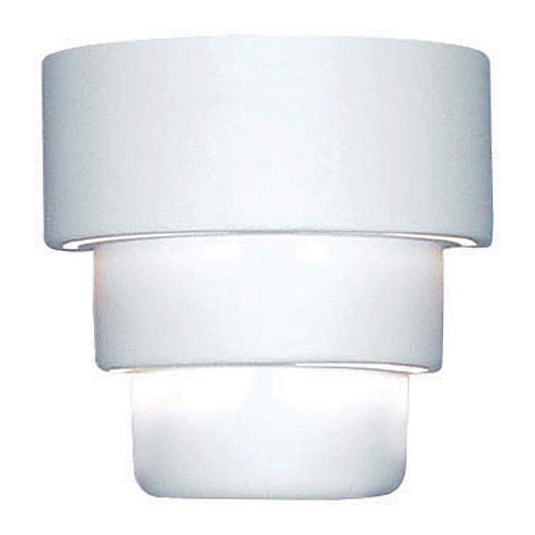 Up/Down 10&quot; High Ceramic Outdoor Wall Light
