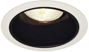 Juno 4" Line Voltage Black Alzak Recessed Light Trim