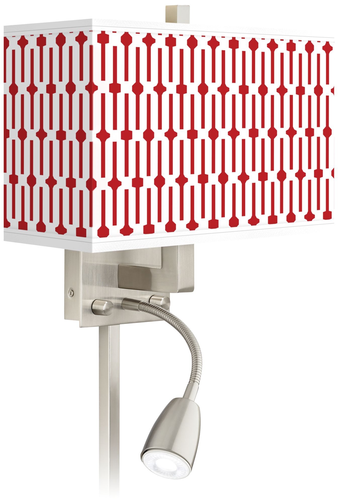 Amaze Giclee Glow LED Reading Light Plug-In Sconce