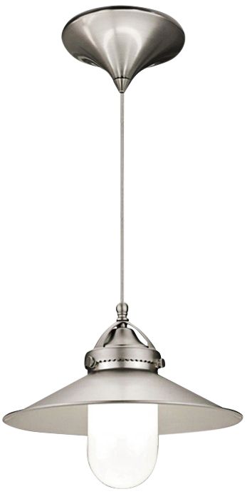 WAC Freeport 9 1/2" Wide LED Brushed Nickel Mini Pendant