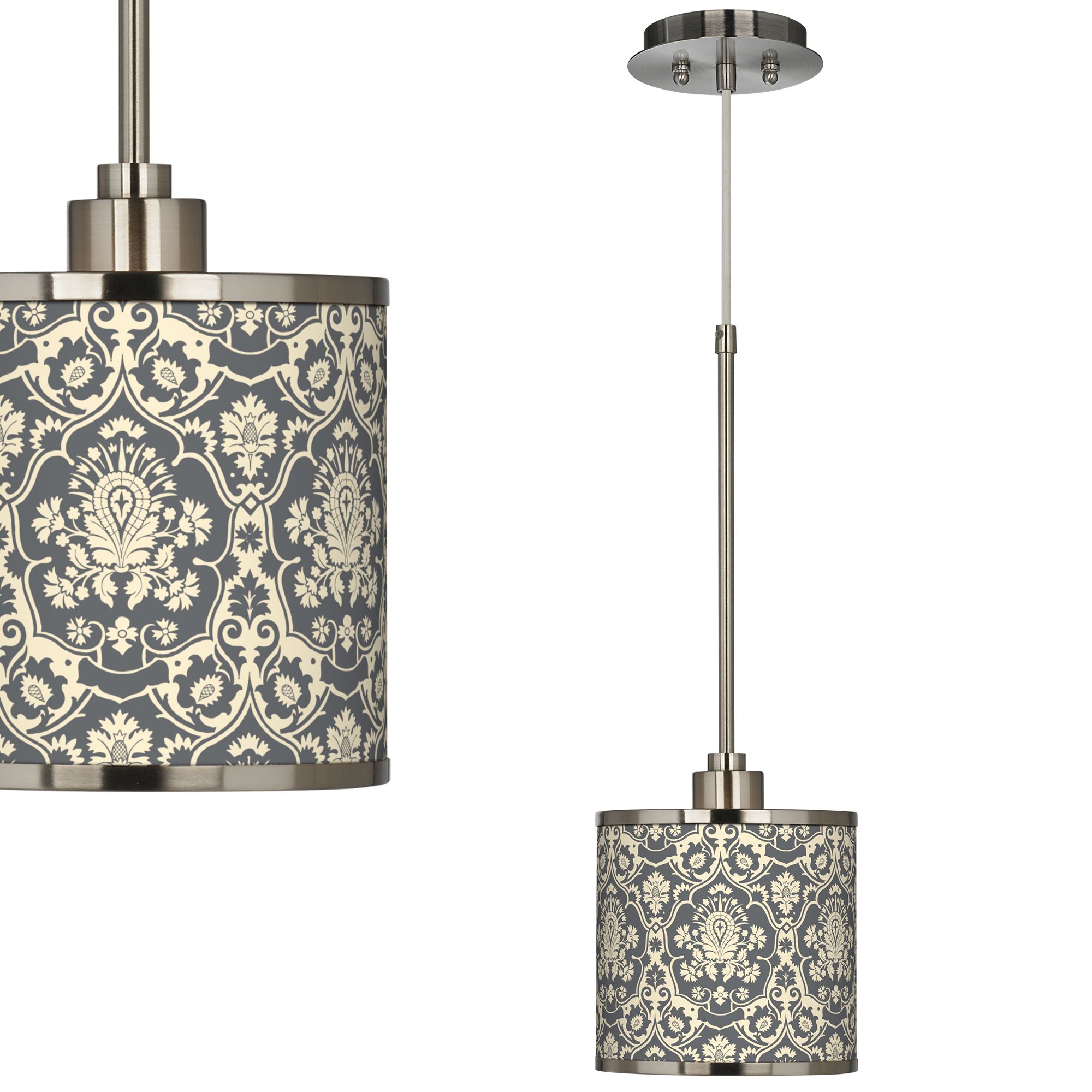 Seedling by thomaspaul Damask Mini Pendant Light