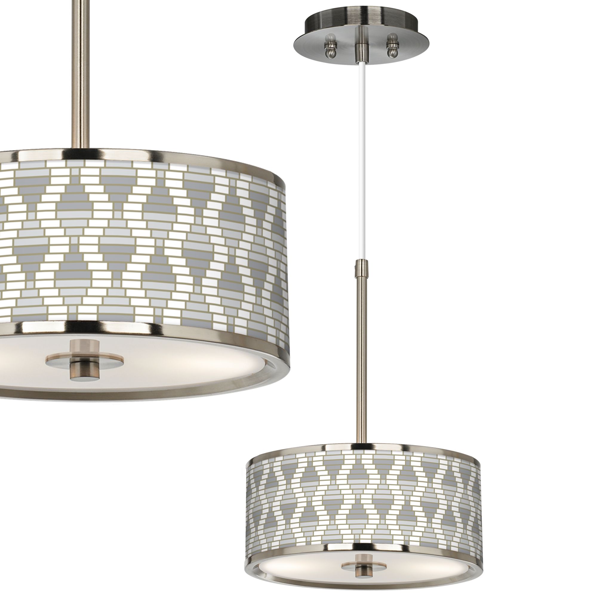 Stepping Out Giclee Glow 10 1/4" Wide Mini Pendant