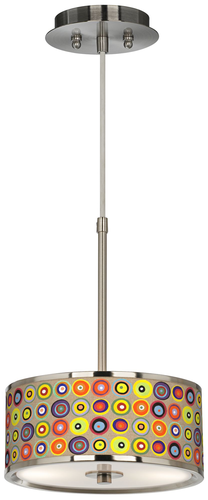 Marbles in the Park Giclee Glow 10 1/4" Wide Mini Pendant