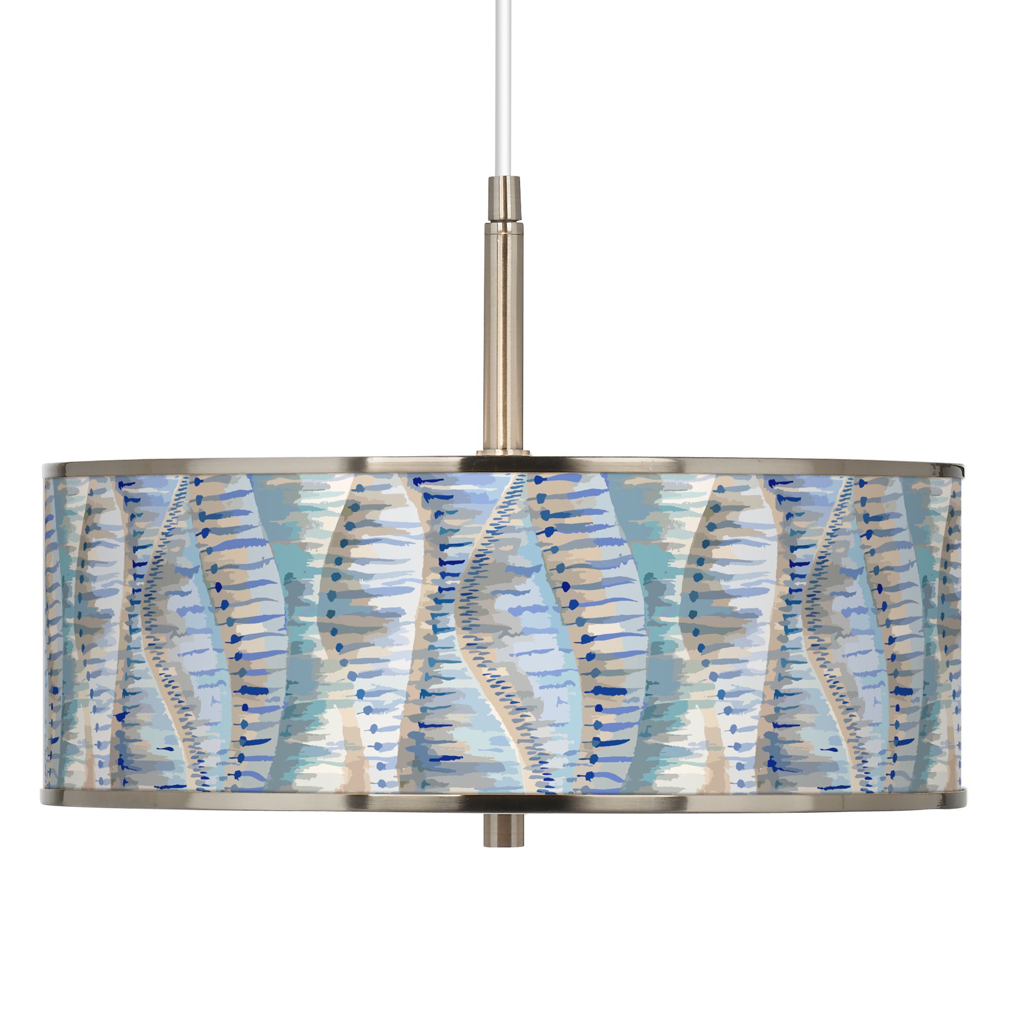 Siren Giclee Glow 16" Wide Pendant Light
