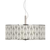 Stepping Out Giclee Glow 20&quot; Wide Pendant Light