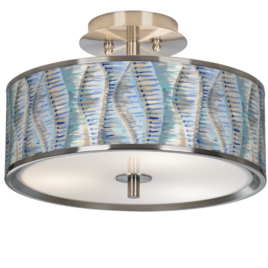 Siren Giclee Glow 14" Wide Ceiling Light