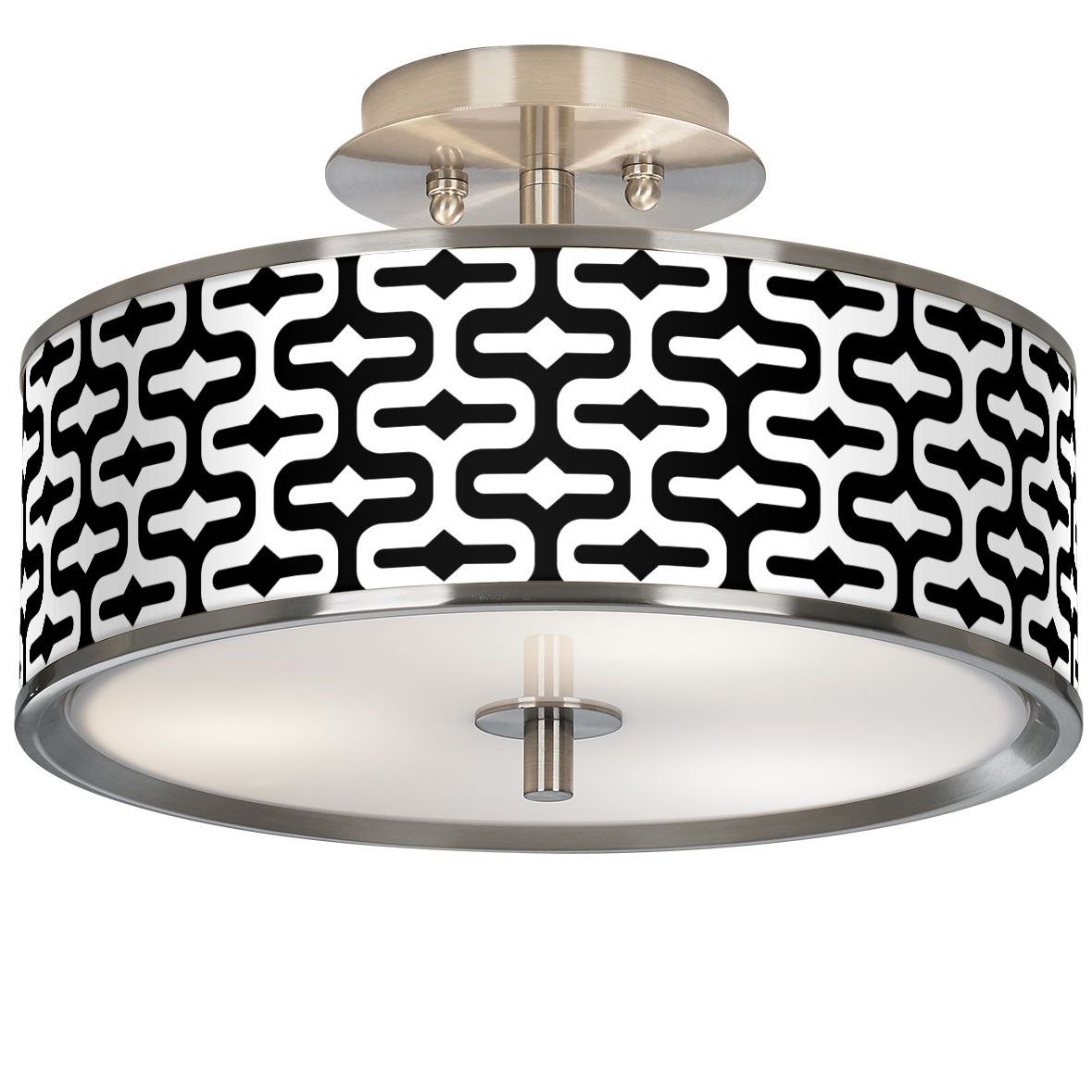 Reflection Giclee Glow 14" Wide Ceiling Light