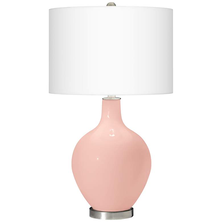 Image 2 Rose Pink Ovo Table Lamp