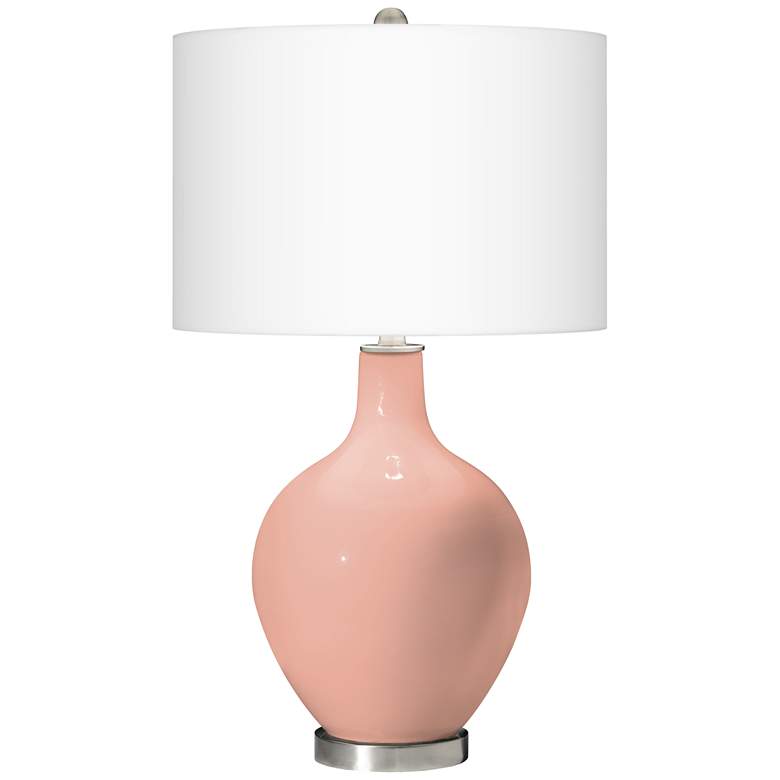 Image 2 Mellow Coral Ovo Table Lamp