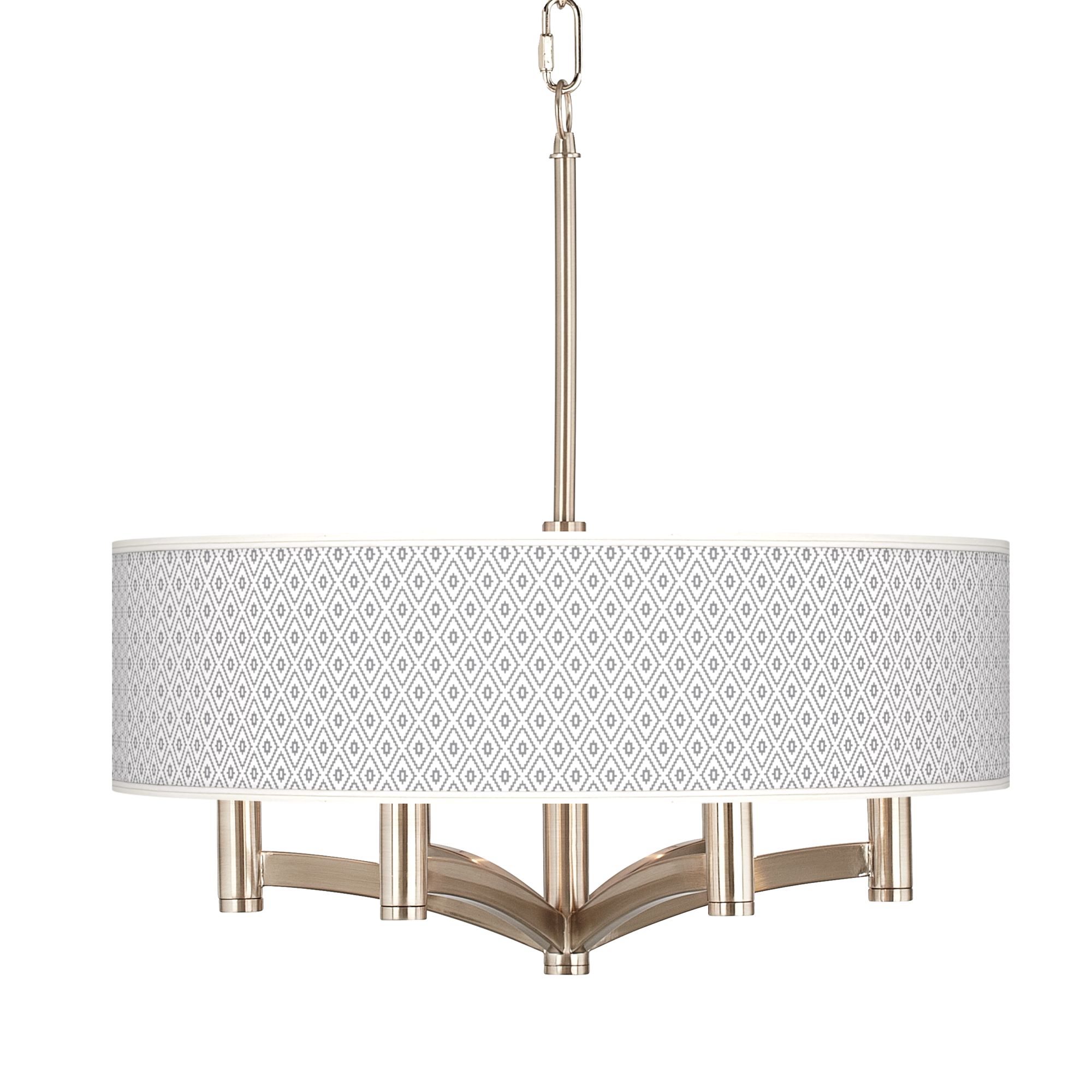 Diamonds Ava 6-Light Nickel Pendant Chandelier