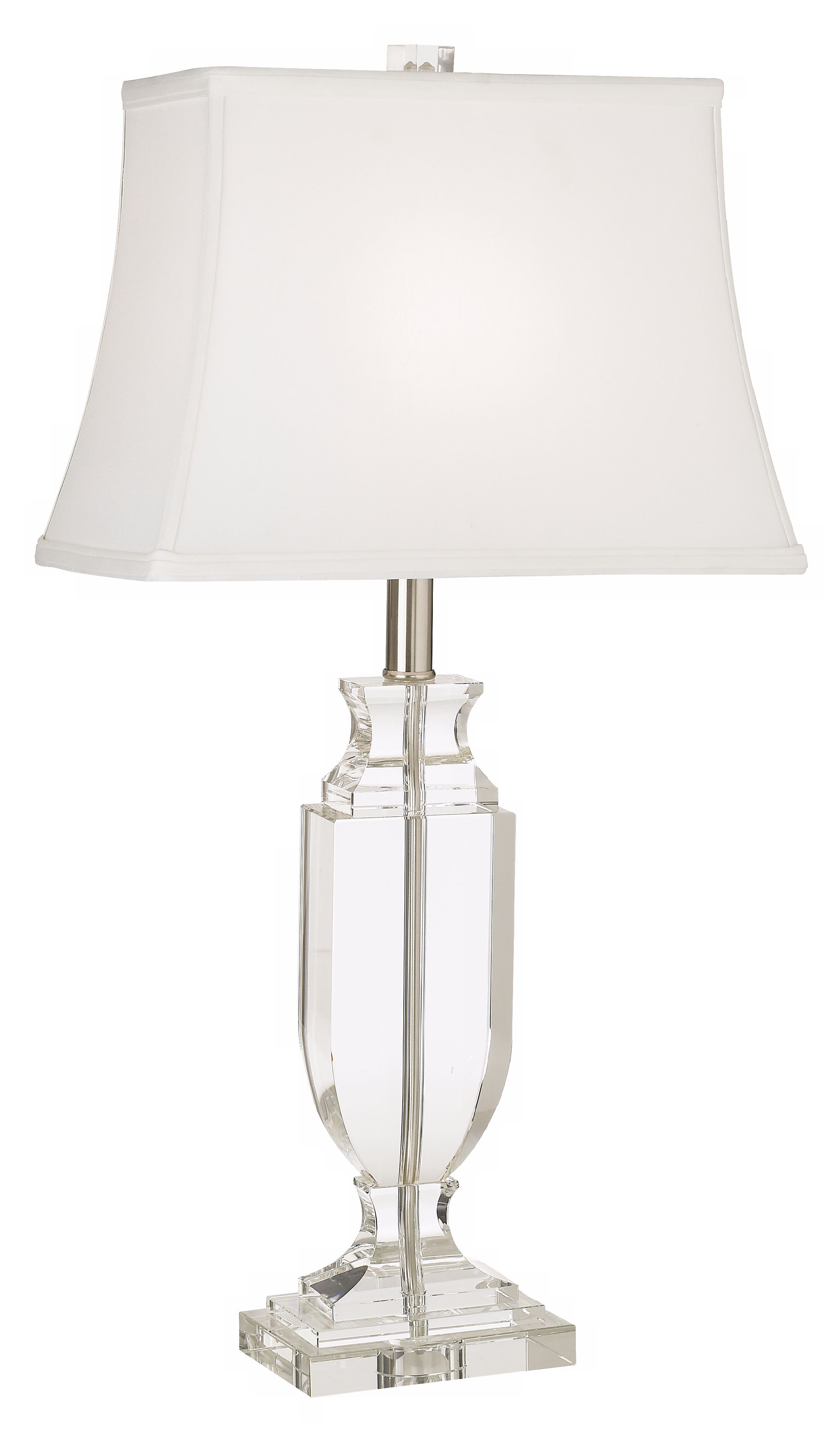 glass urn table lamp