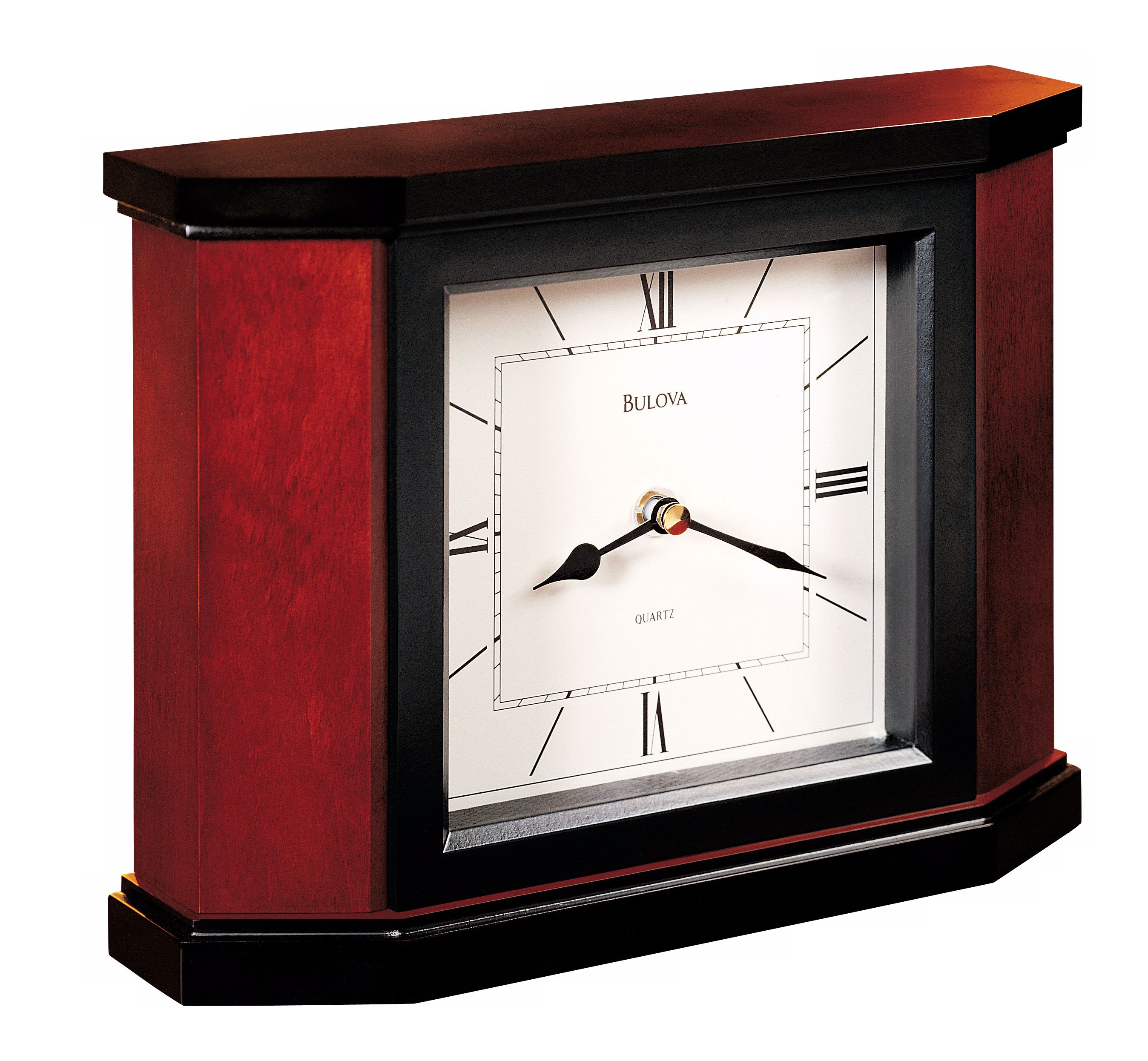 Bulova Morrigon 10" Wide Mantel Clock