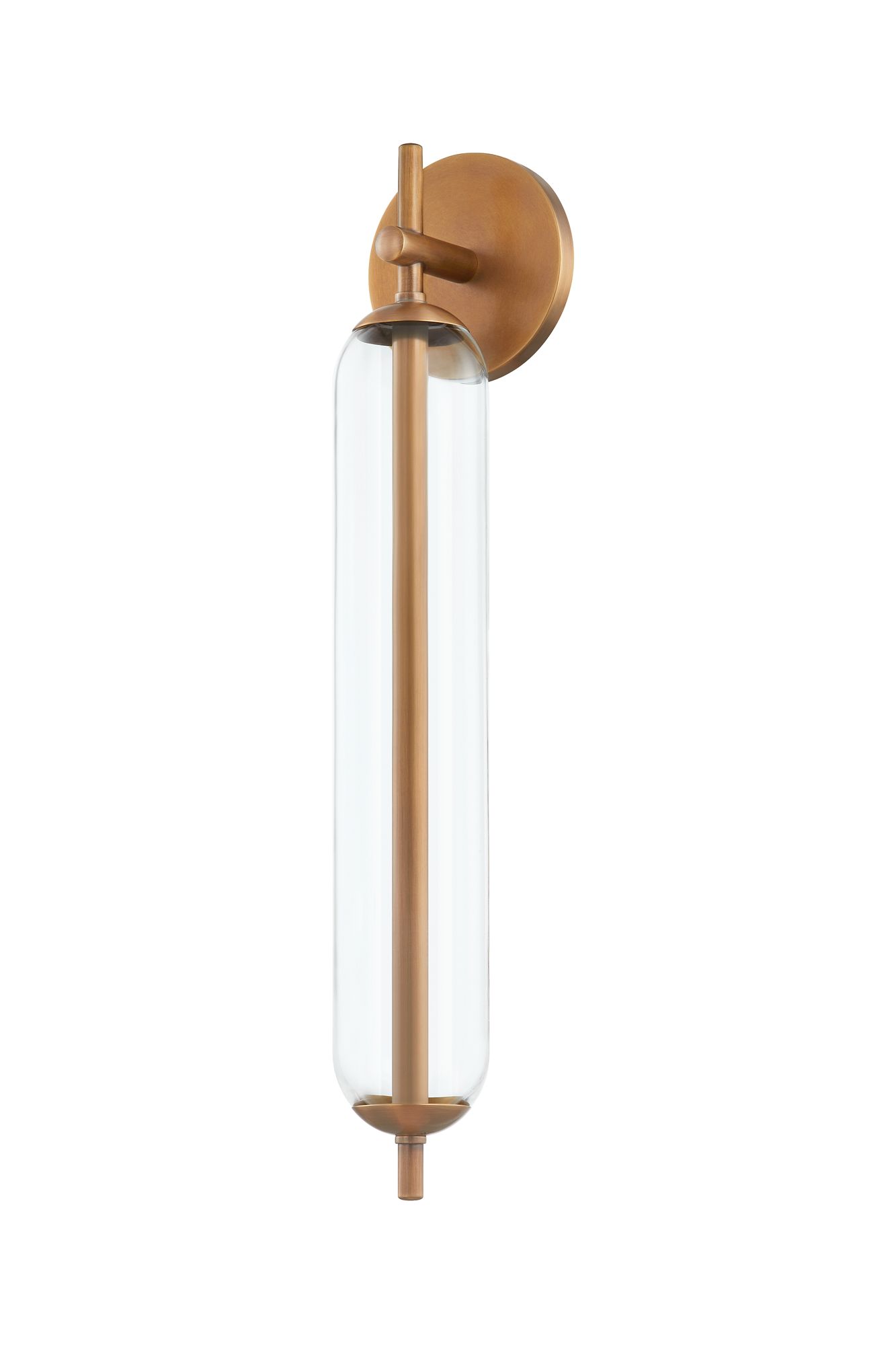 Troy Blaze 21 1/4" High Patina Brass Led Outdoor Wall Light