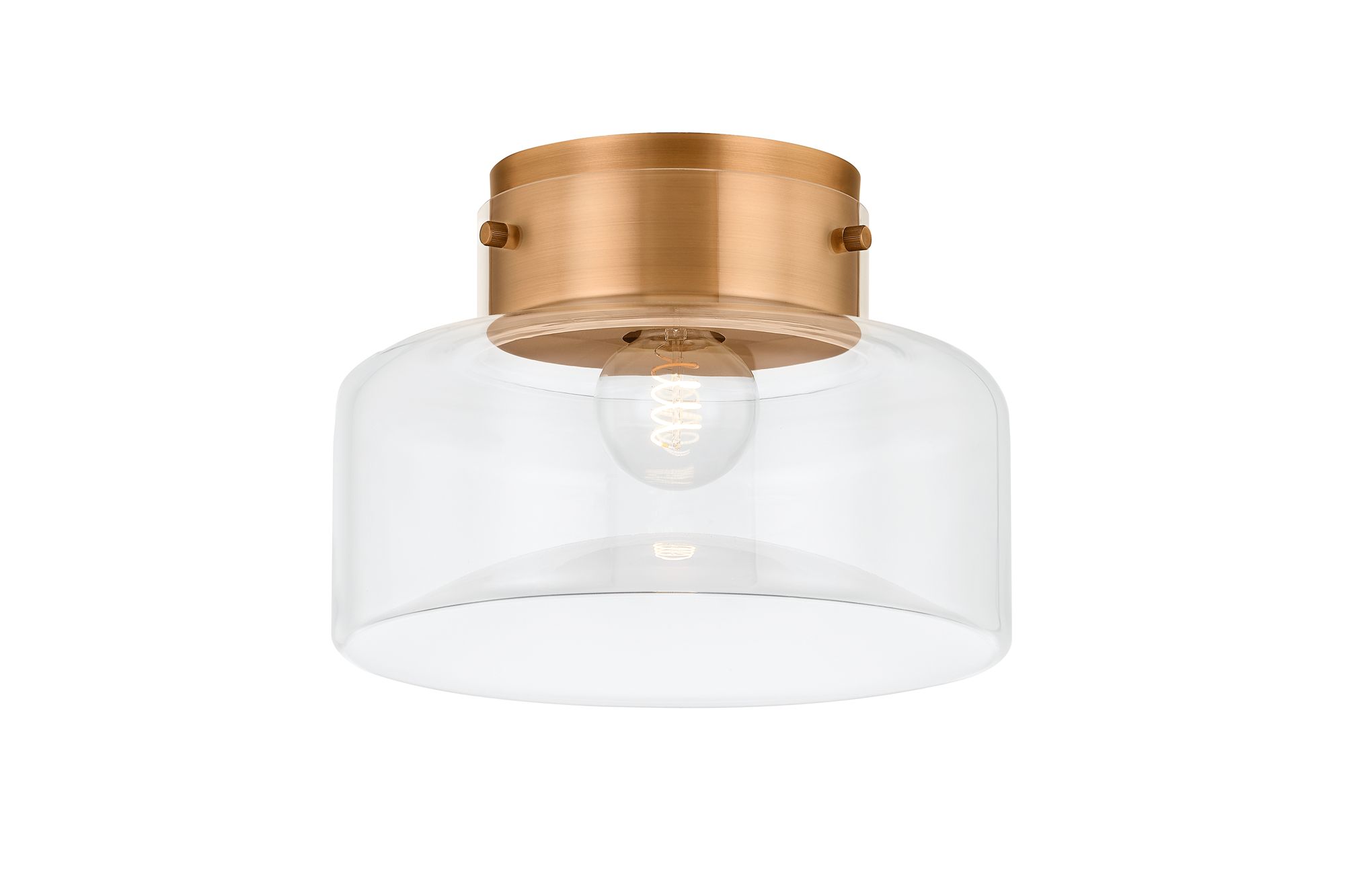 Troy -standard Bellow 13 Inch 1 Lt. Flush Mount In Multi