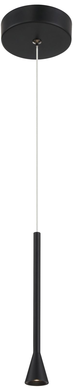 George Kovacs Piccolo 1-light Black Led Mini Pendant