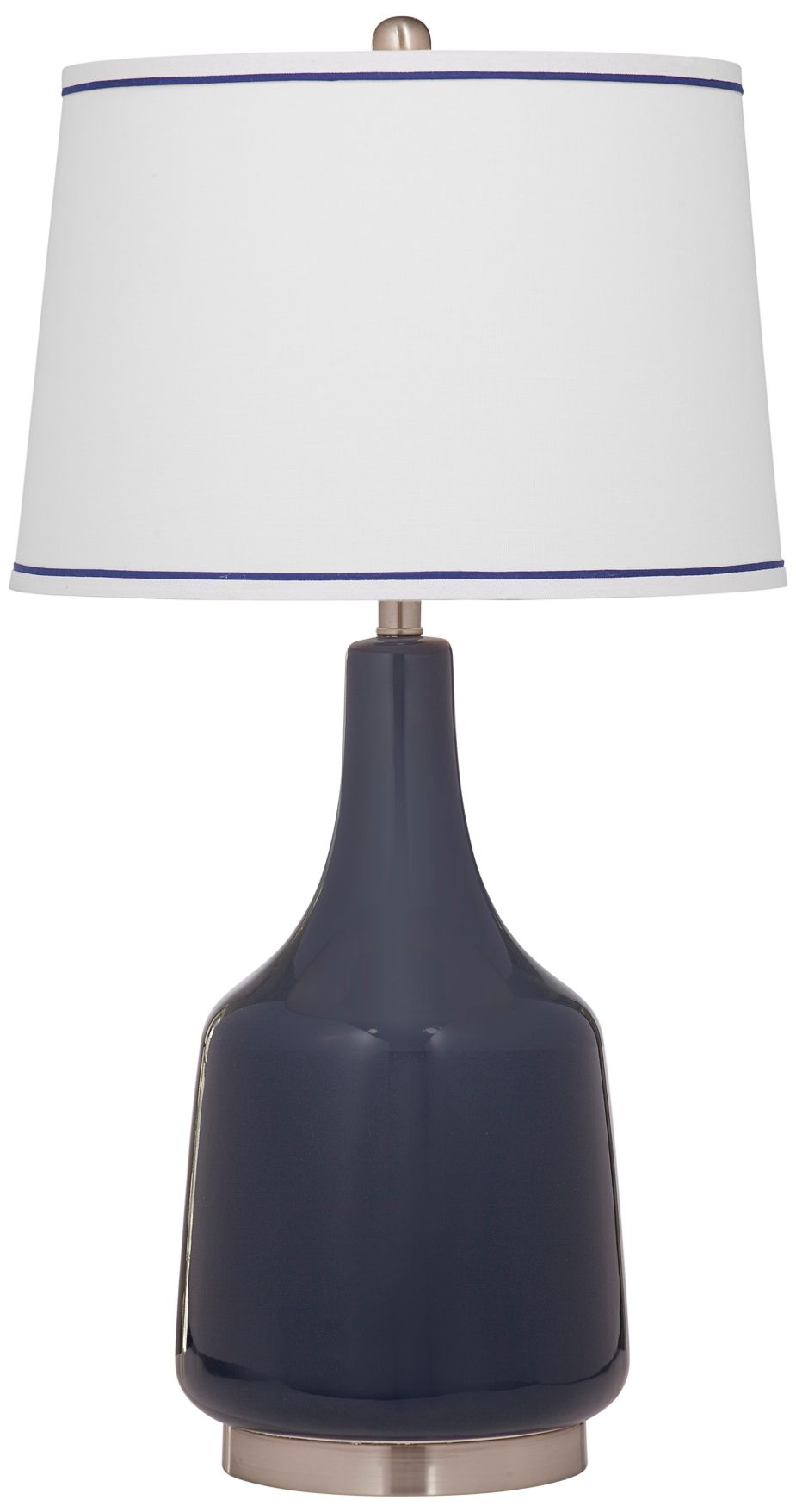 Dark Blue Ceramic Table Lamp 299E0 Lamps Plus