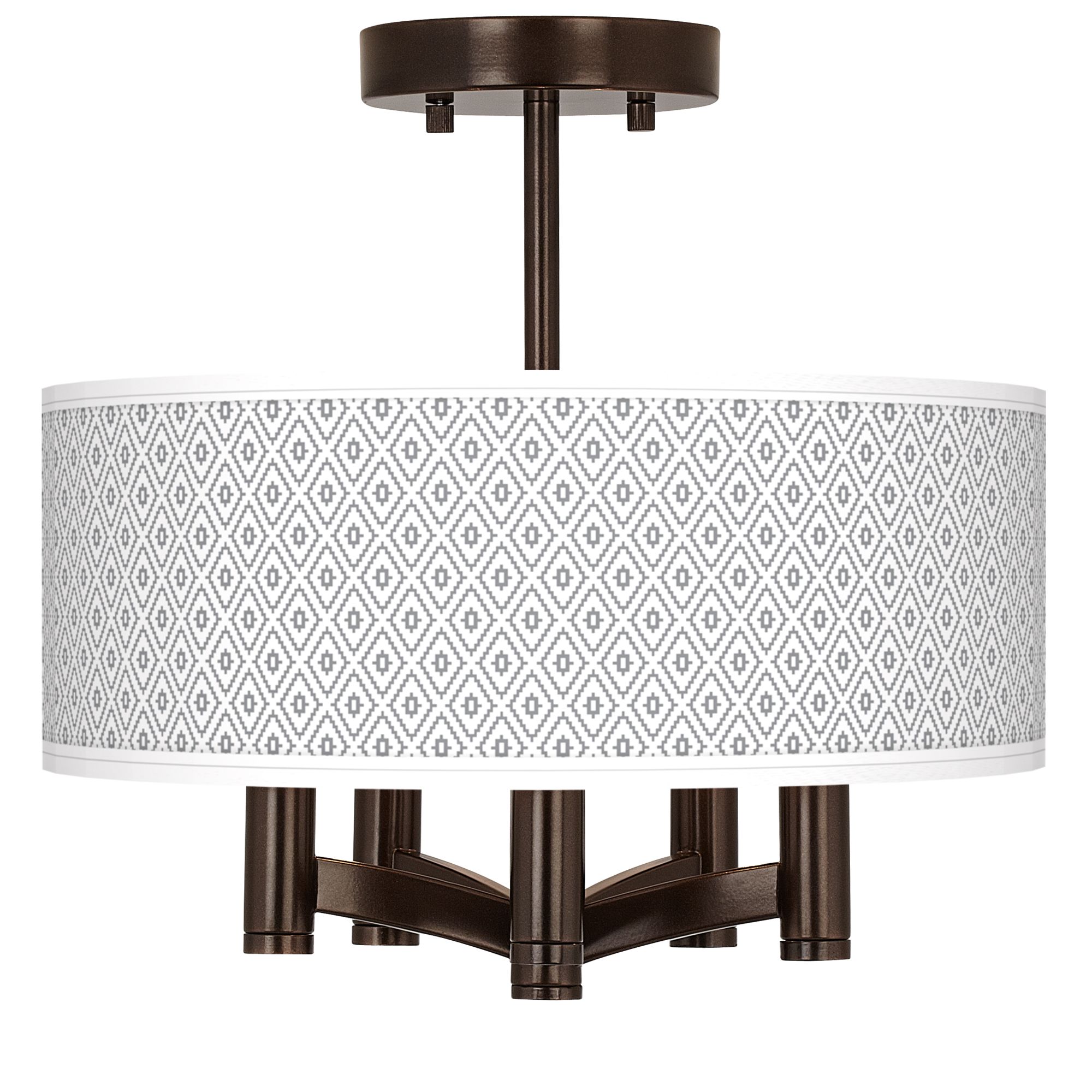 Diamonds Ava 5Light Bronze Ceiling Light 29A85 Lamps Plus