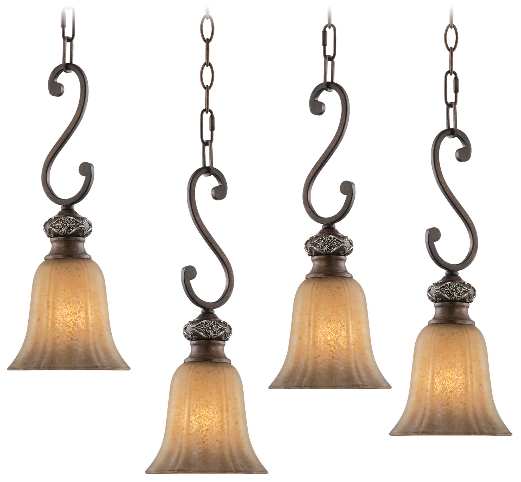 Sterling Estate Bronze 4-Light Multi Light Pendant