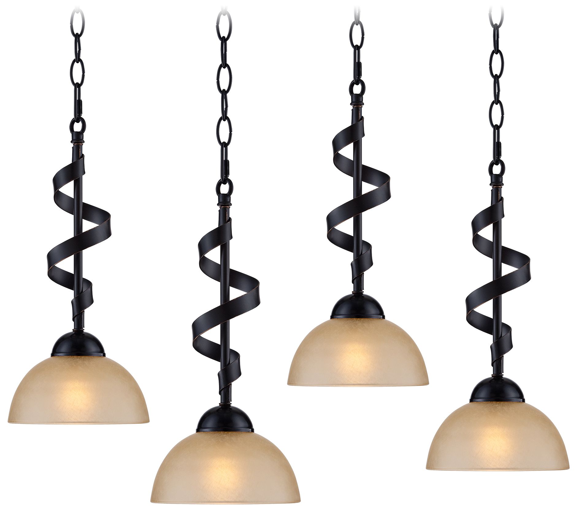 Bronzeador Bronze 4-Light Multi Light Pendant