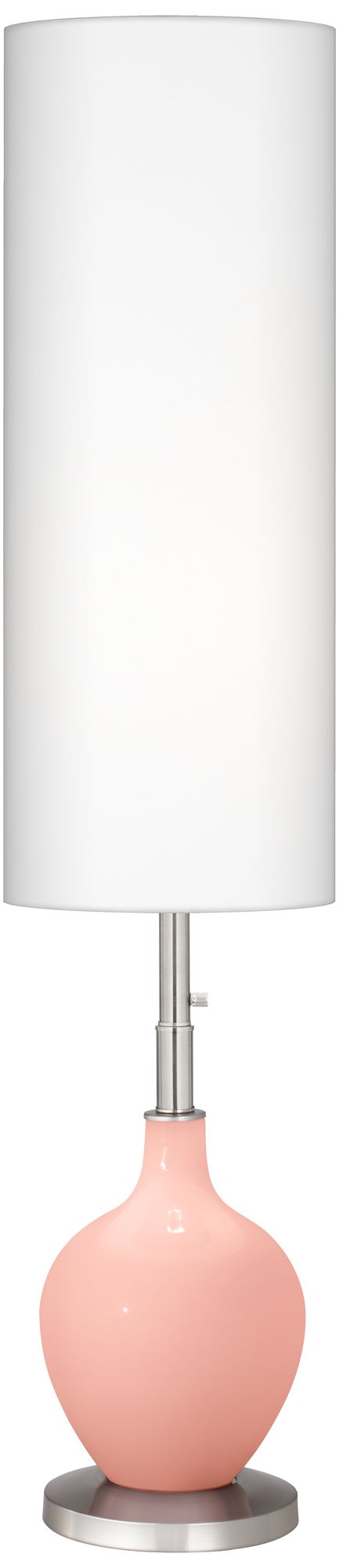 Rose Pink Ovo Floor Lamp – Elegant Modern Lighting for Home Decor