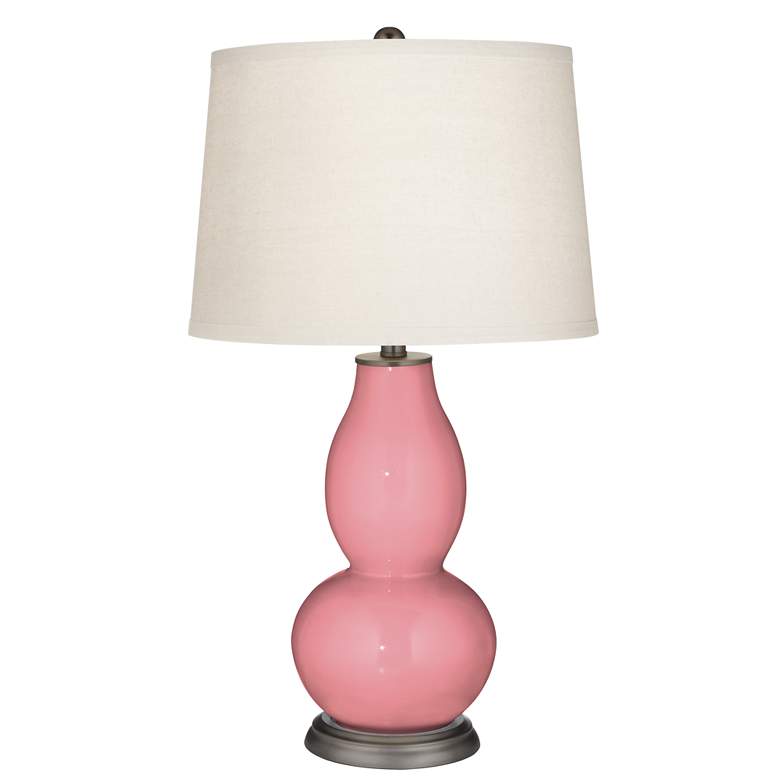 Image 2 Haute Pink Double Gourd Table Lamp