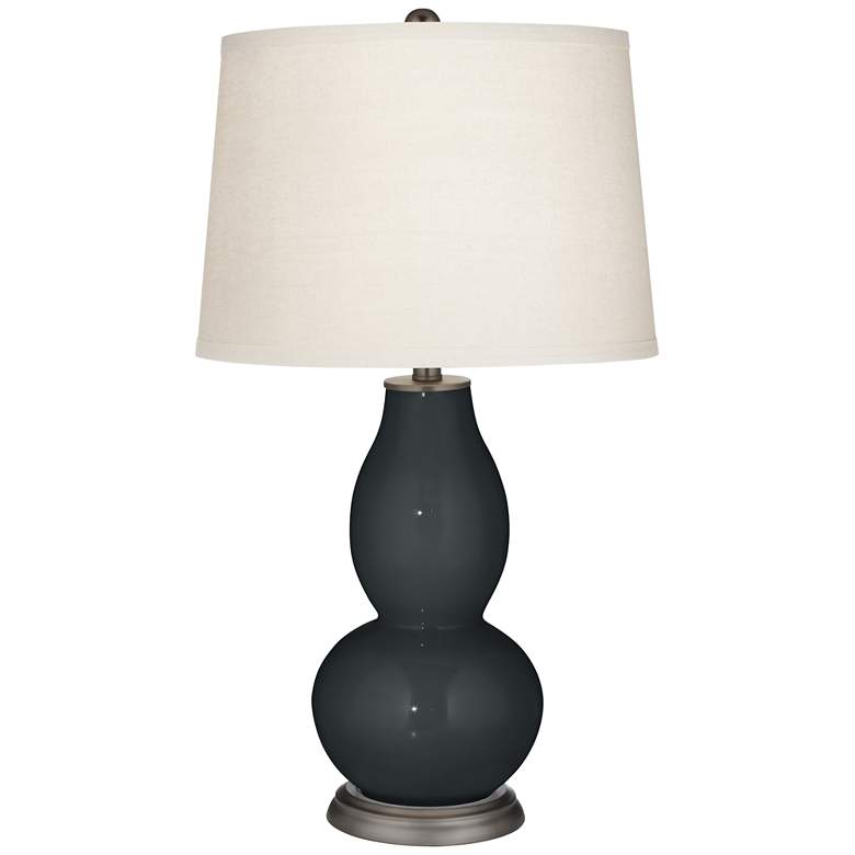 Image 2 Black of Night Double Gourd Table Lamp