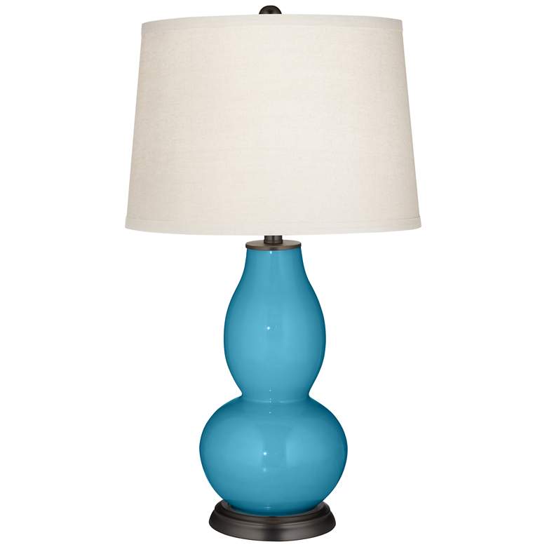 Image 3 Jamaica Bay Double Gourd Table Lamp