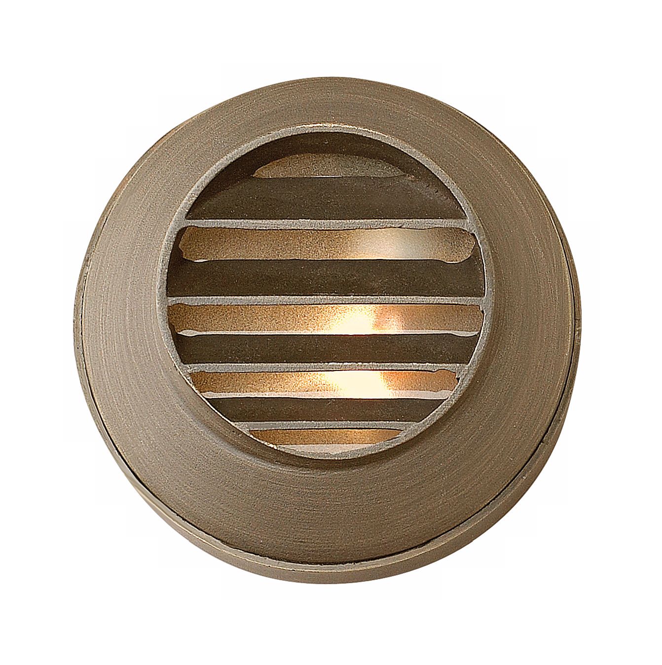 Hinkley Hardy Island Louvered LED Matte Bronze Deck Light