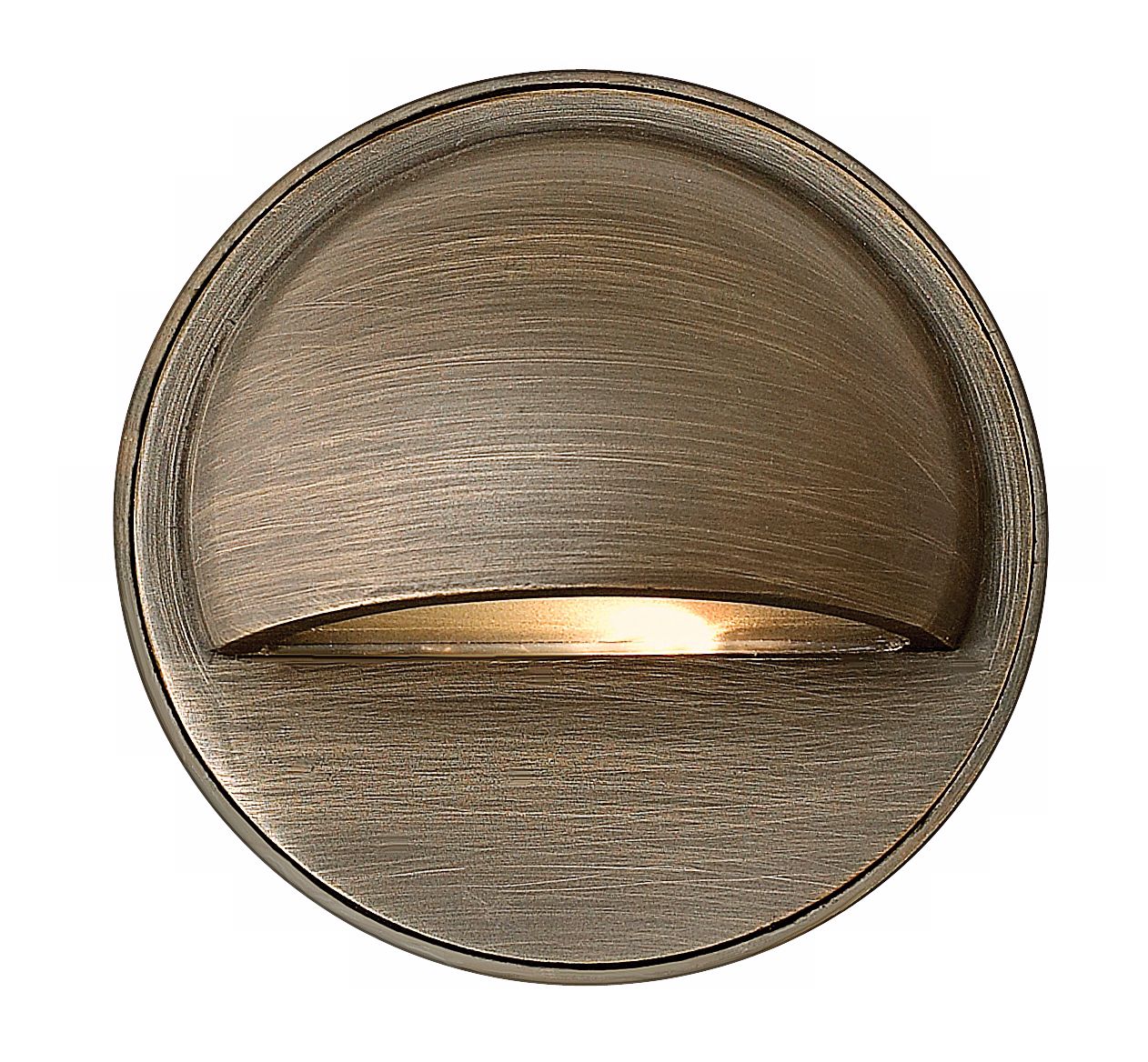 Hardy Island Matte Bronze LED Step or Deck Light