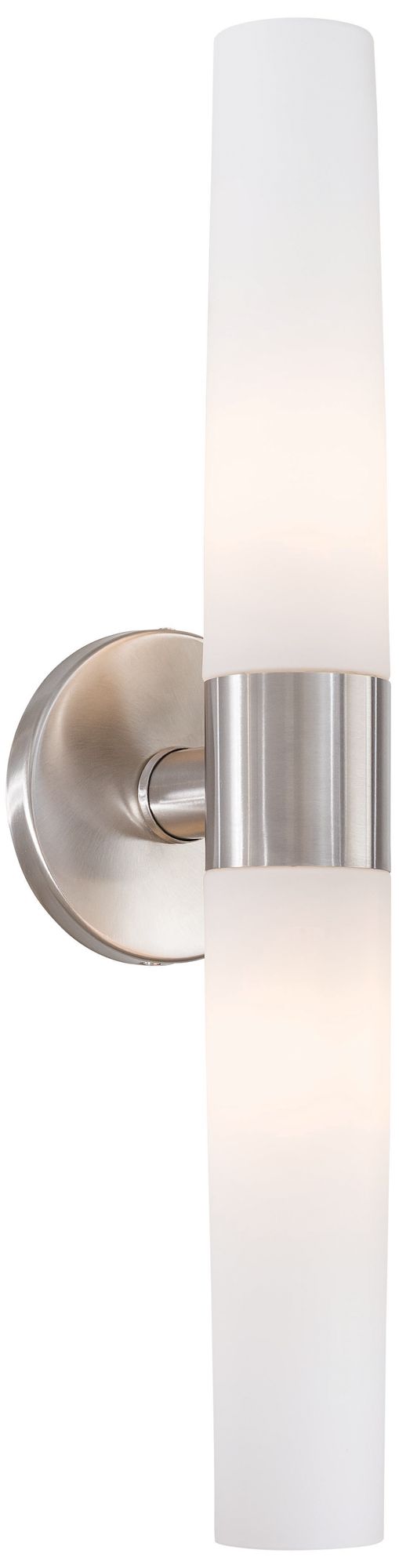 George Kovacs Saber 2-light Brushed Stainless Steel Vanity Light