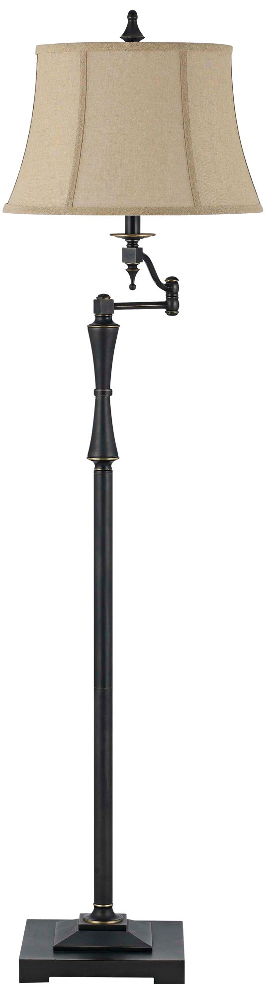 Granville OilRubbed Bronze Swing Arm Floor Lamp 2F195 Lamps Plus