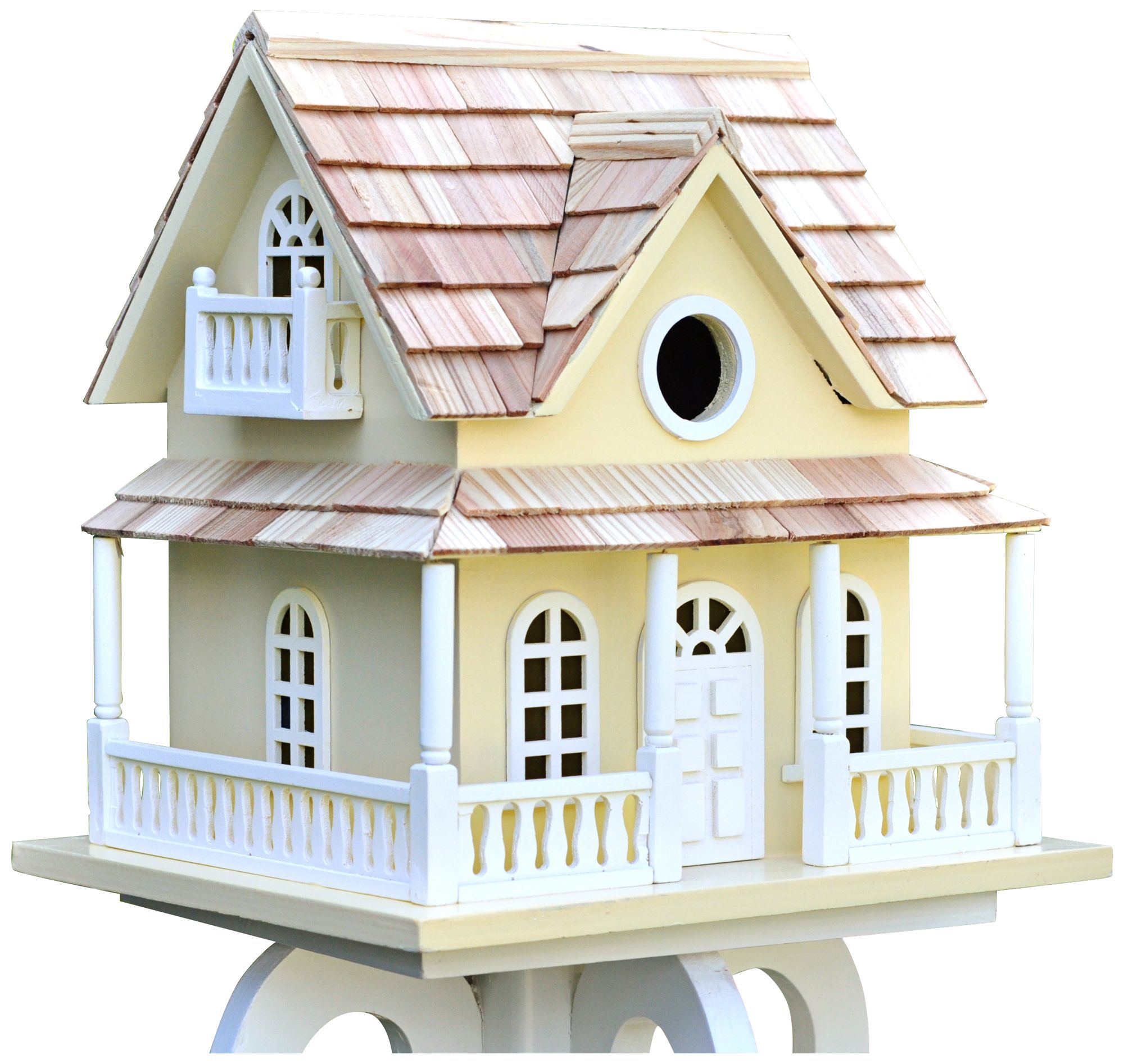 Cape May Yellow Cottage Birdhouse