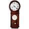 Lawyer 36" High Weather Station Chiming Wall Clock