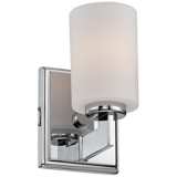 Quoizel Taylor 8 1/2&quot; High Polished Chrome Sconce