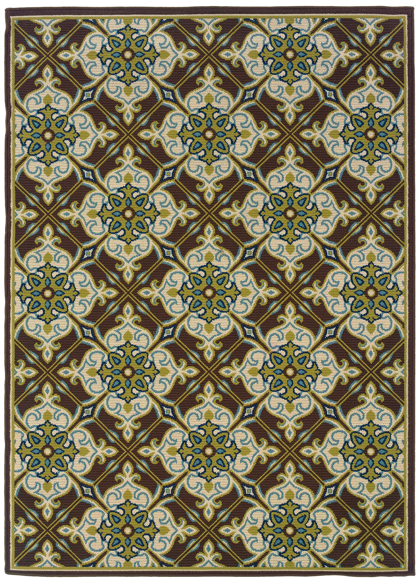 Oriental Weavers Caspian Collection 1005D Indoor-Outdoor Rug