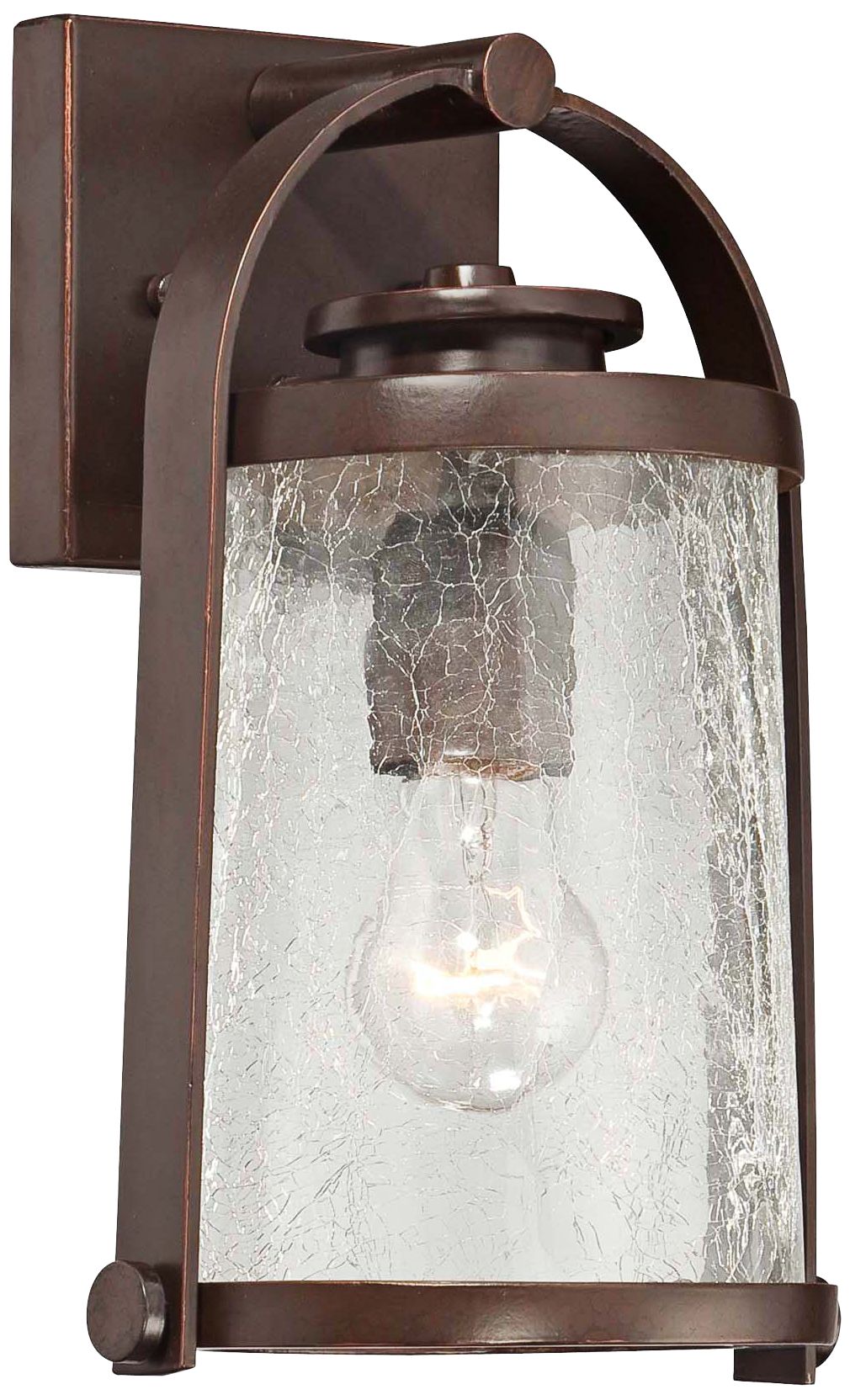 Travessa Bronze 11" High Small Outdoor Wall Light