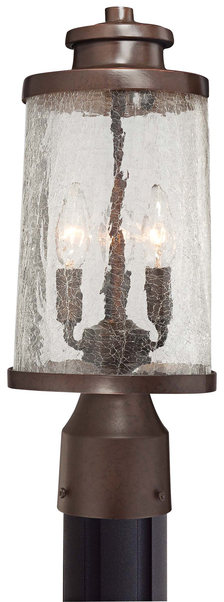 Travessa Bronze 16 1/4" High Outdoor Post Light