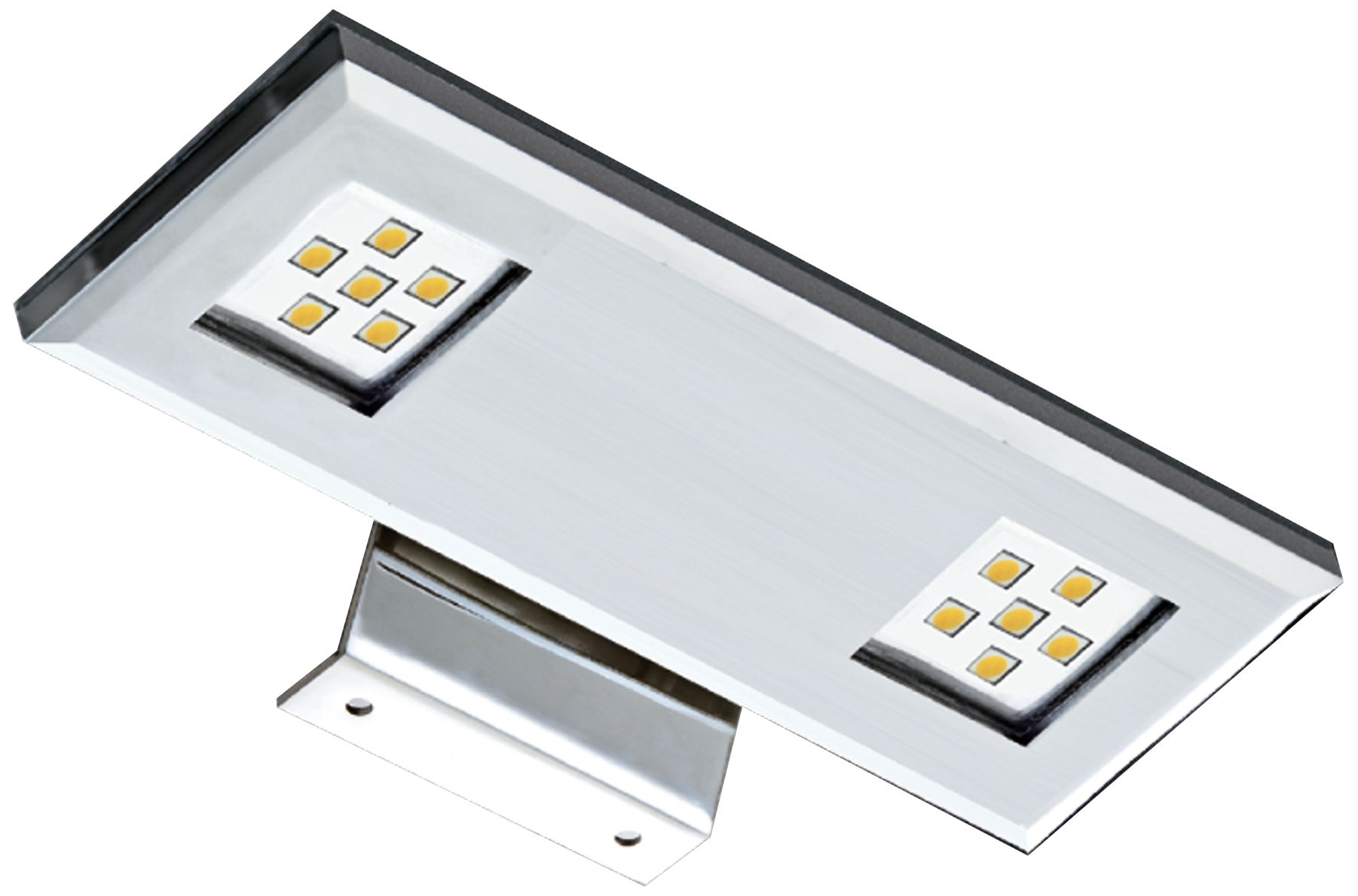 7 1/4" Wide Dual Chrome LED Picture Light