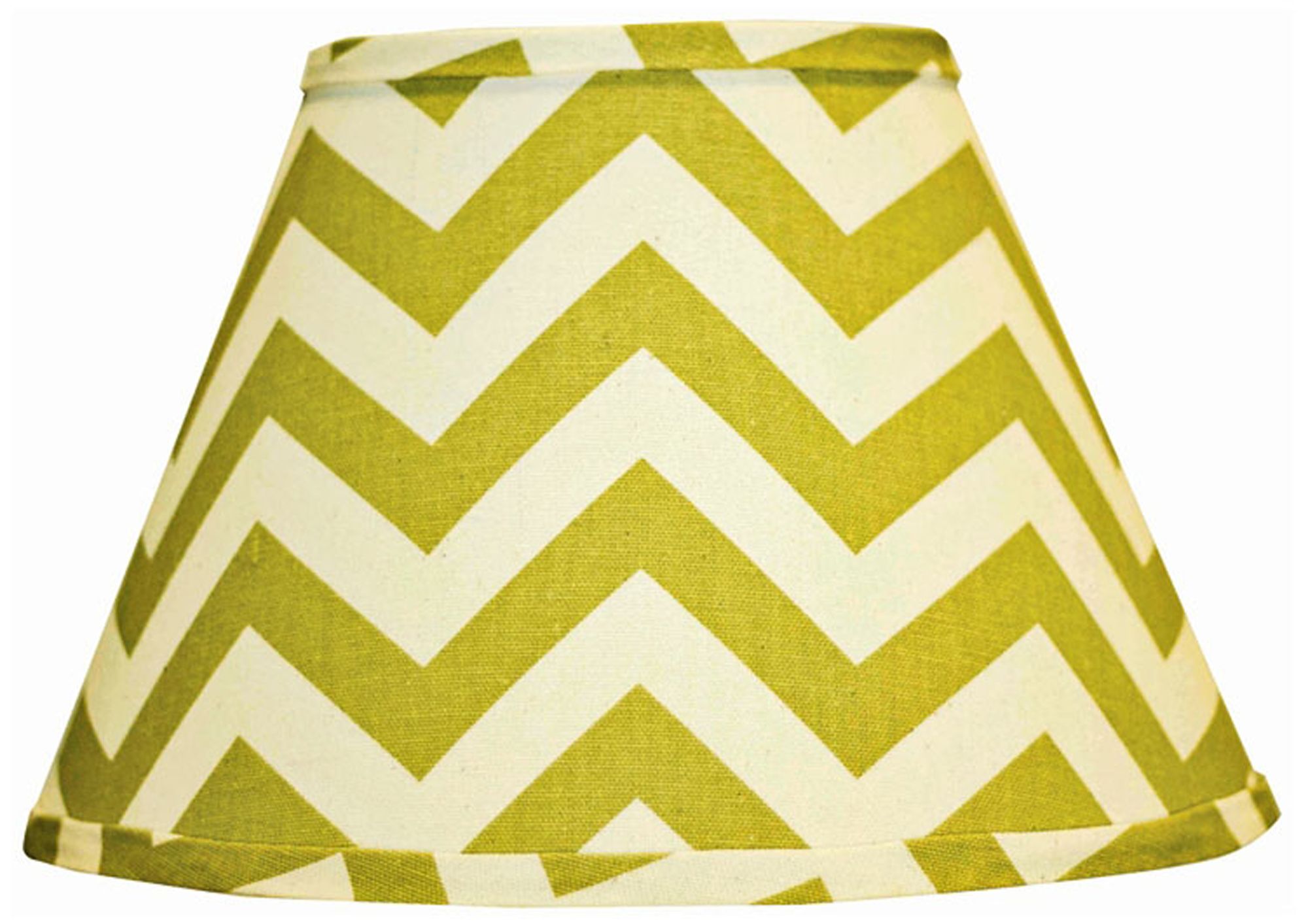 Village Green Chevron Lamp Shade 10x18x13 (Spider)