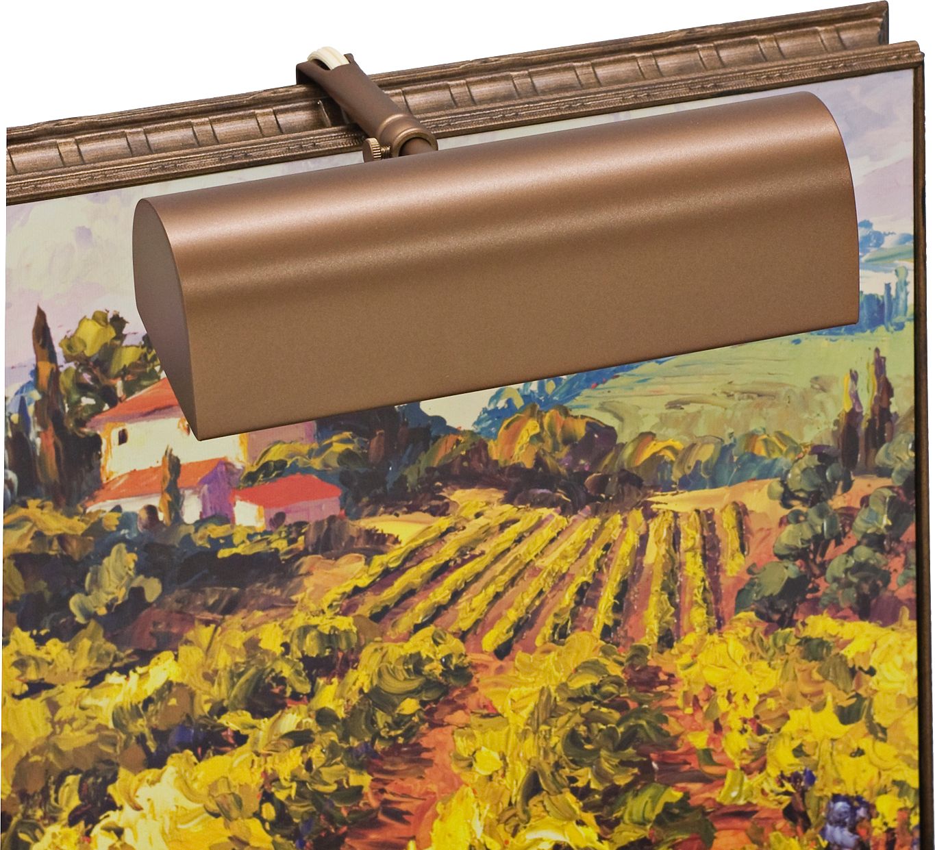 House of Troy Traditional 8" Wide Bronze Picture Light