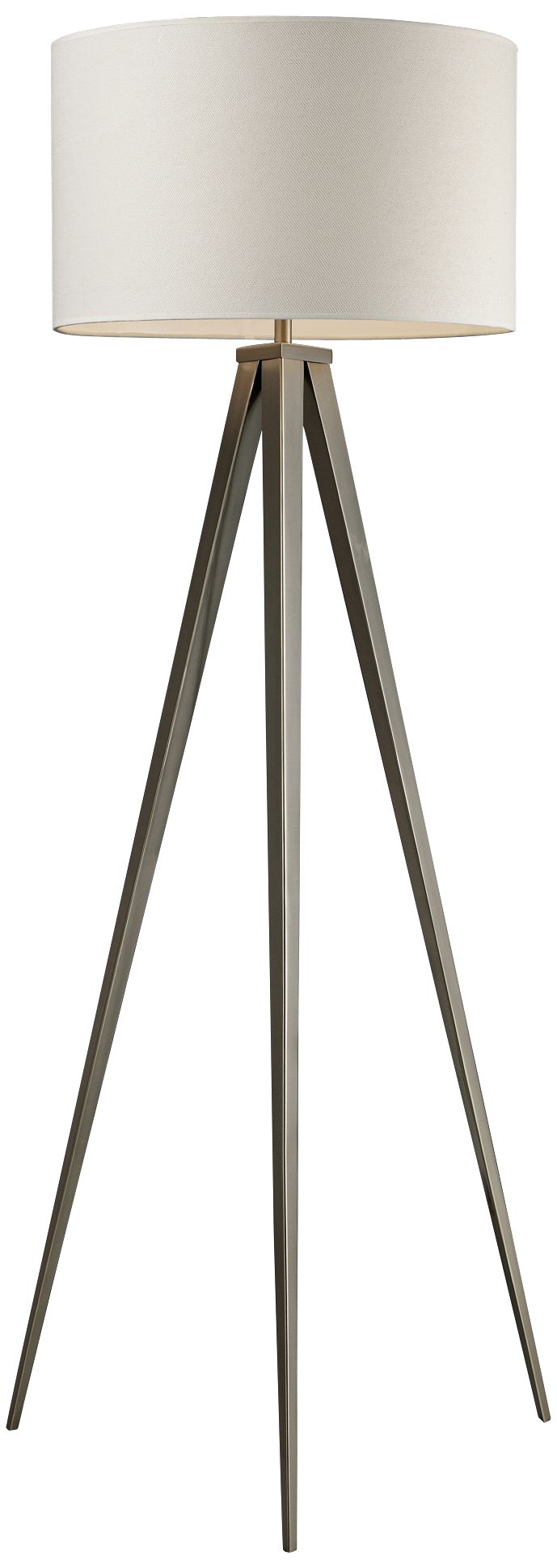 nickel floor lamp