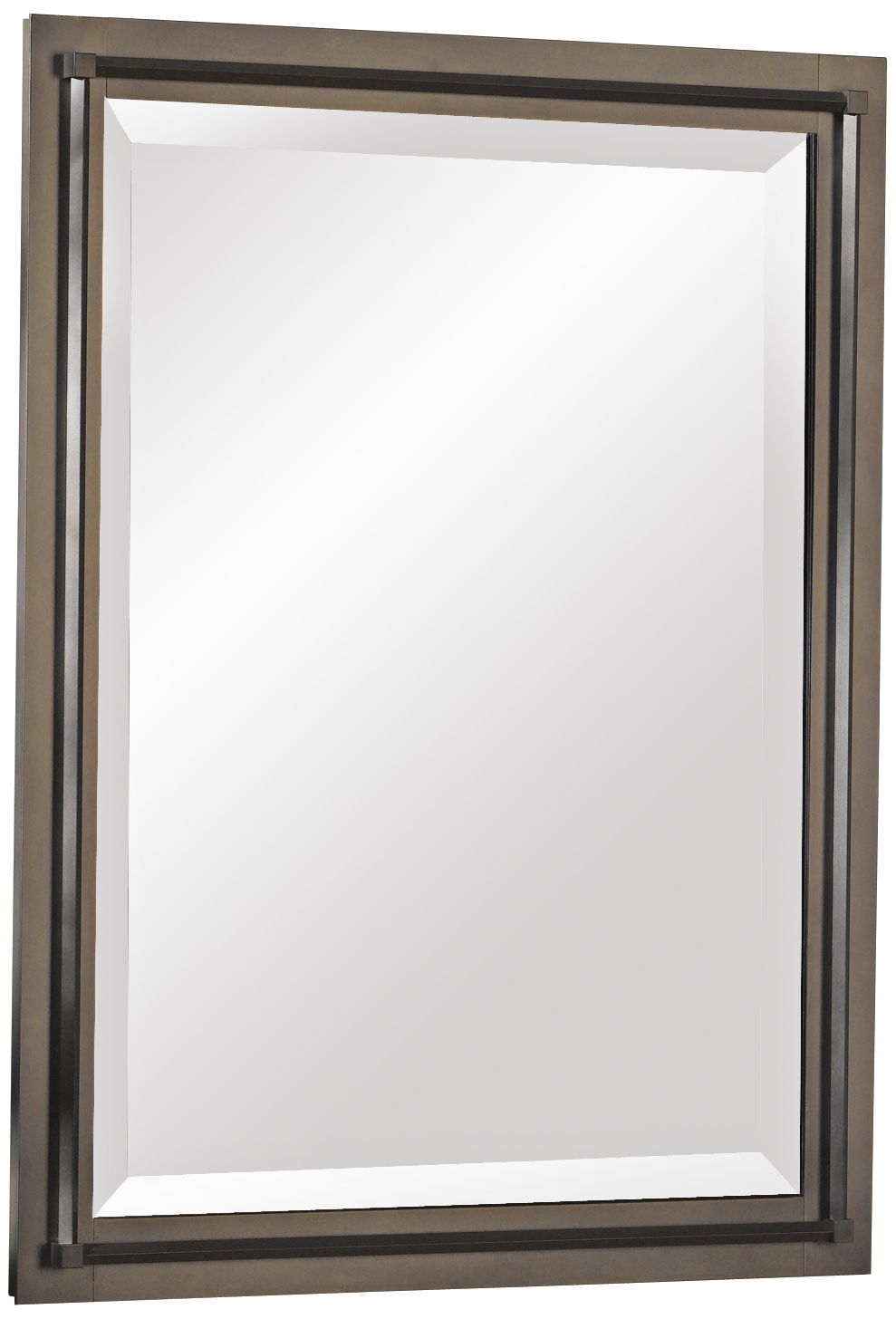 Hubbardton Forge Dark Smoke 20 3/4" x 26 Wall Mirror