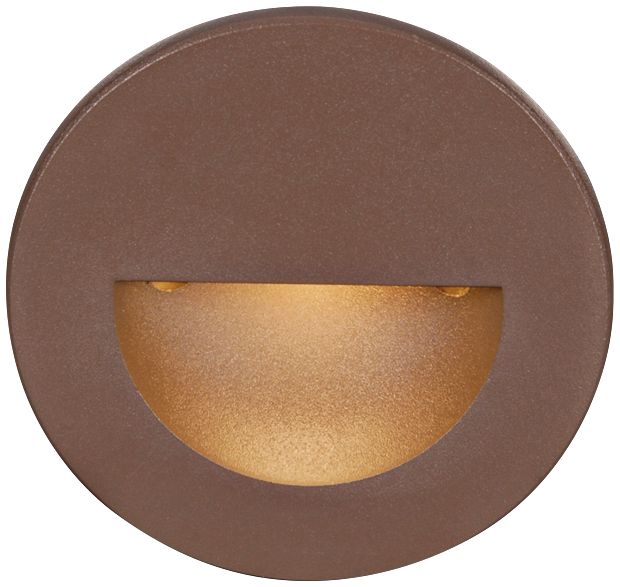 WAC LEDme® Bronze Round Step Light